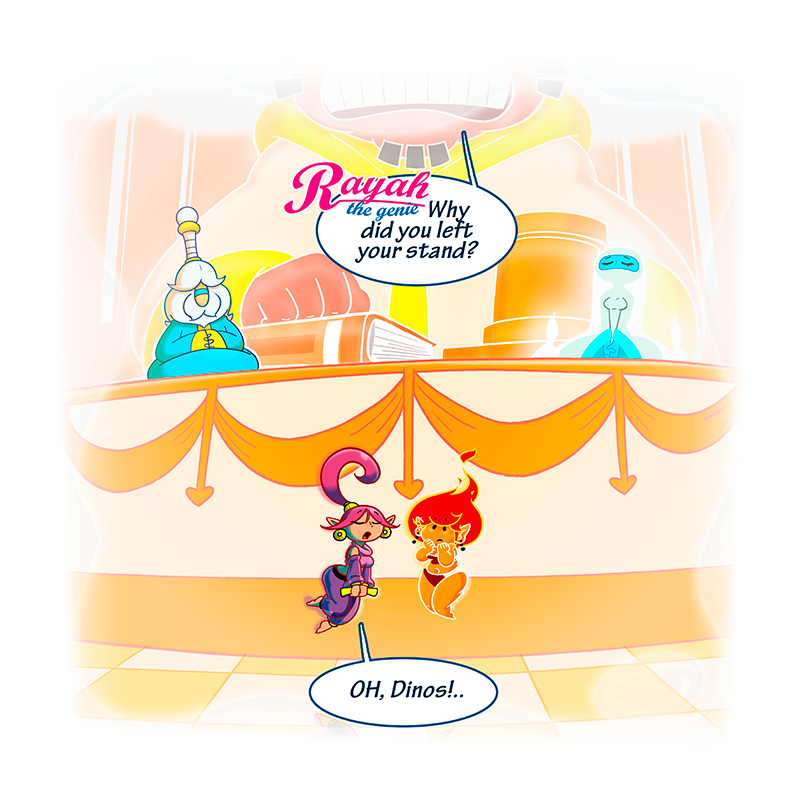 Rayah the Genie - Episode 415, Page 2: The line