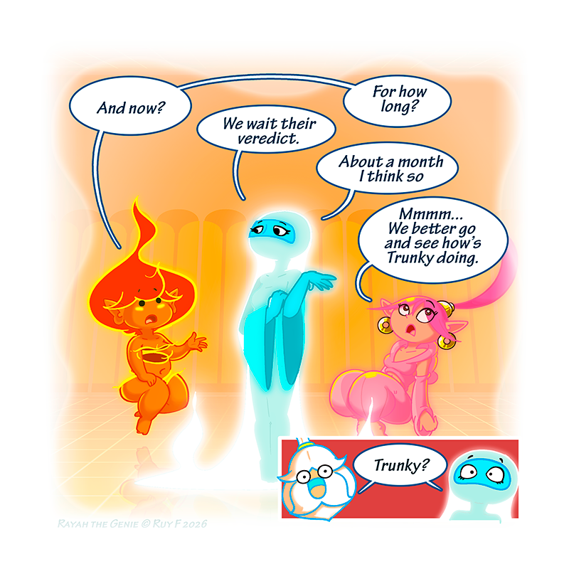 Rayah the Genie - Episode 419, Page 2: The line 05