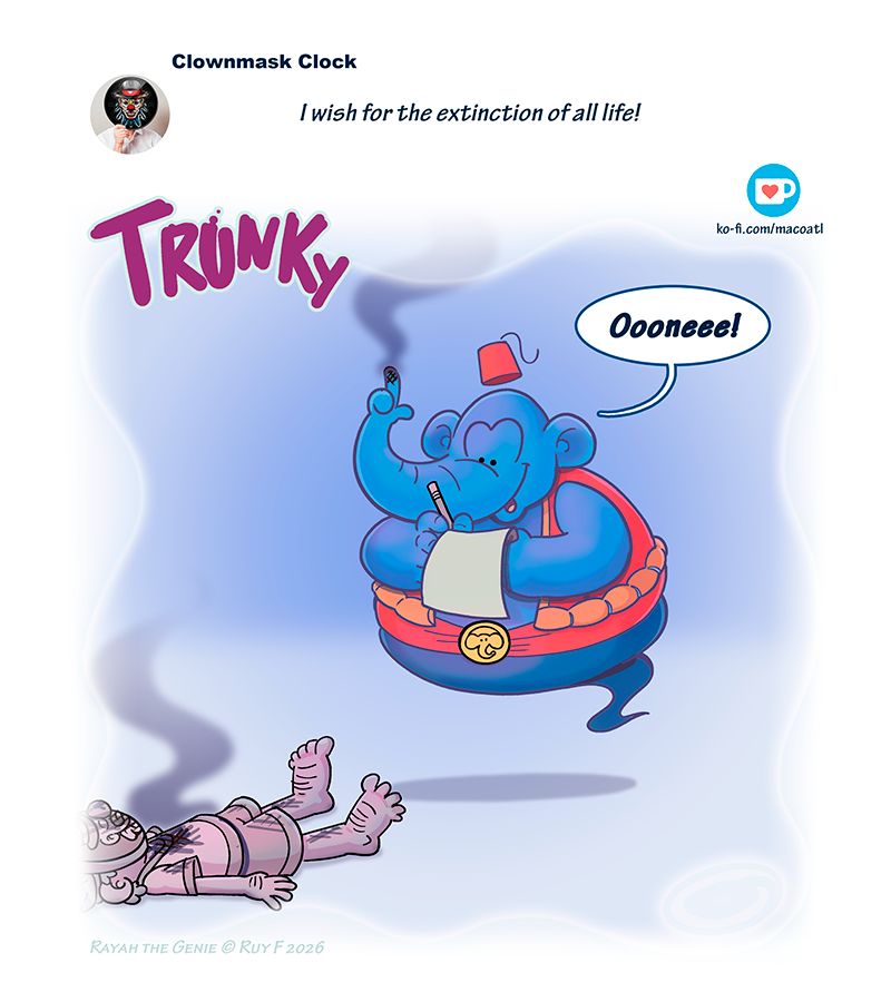 Rayah the Genie - Episode 420, Page 1: Trunky 05