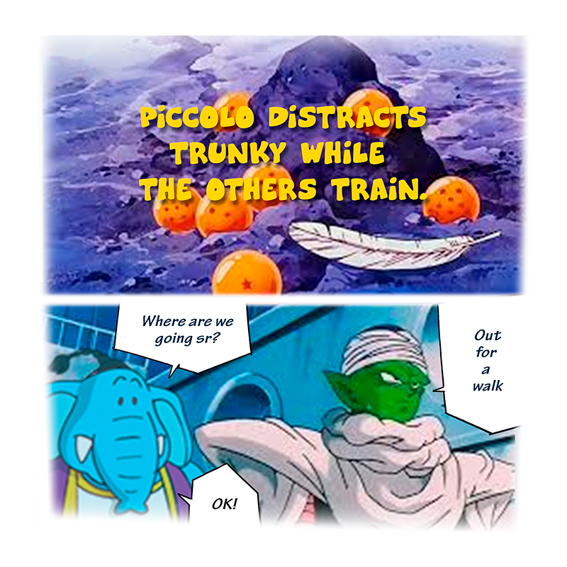 Rayah the Genie - Episode 421, Page 1: Trunky gets distracted