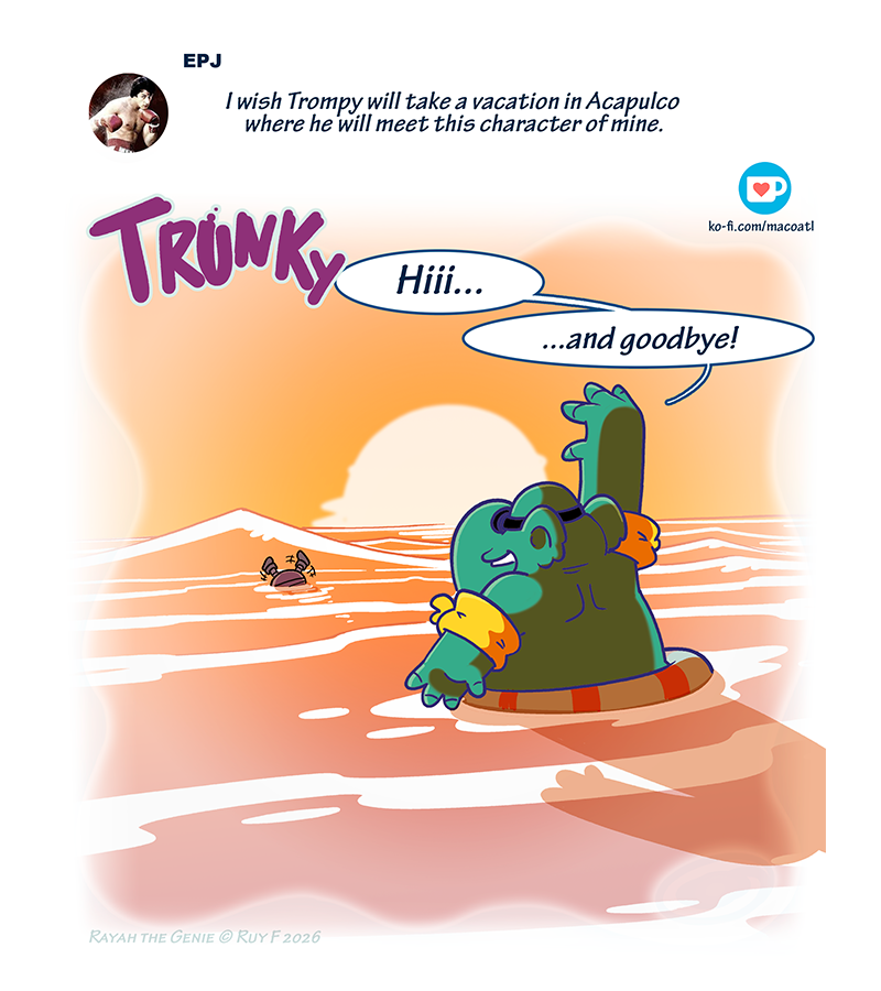 Rayah the Genie - Episode 423, Page 1: Trunky 07