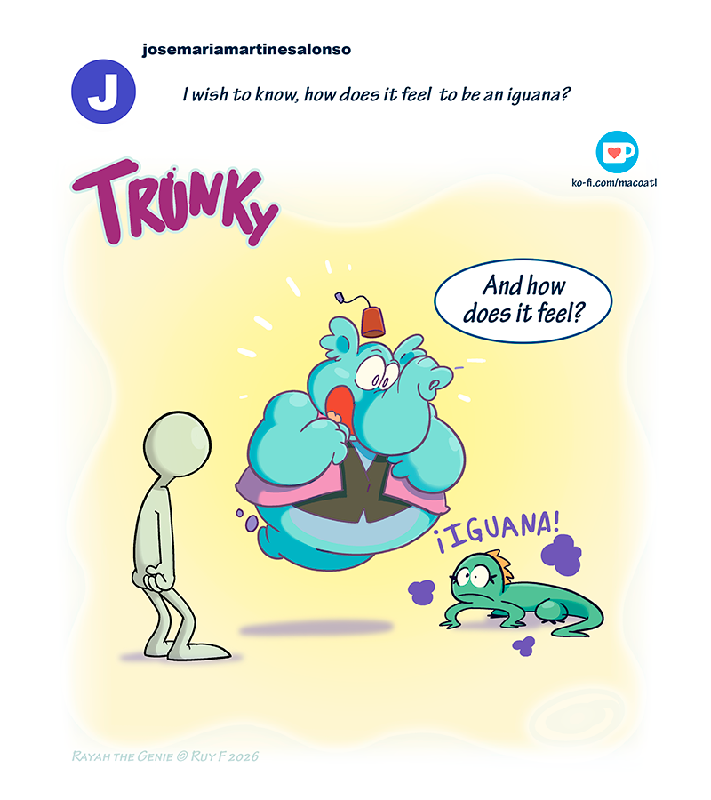 Rayah the Genie - Episode 424, Page 2: Trunky 08
