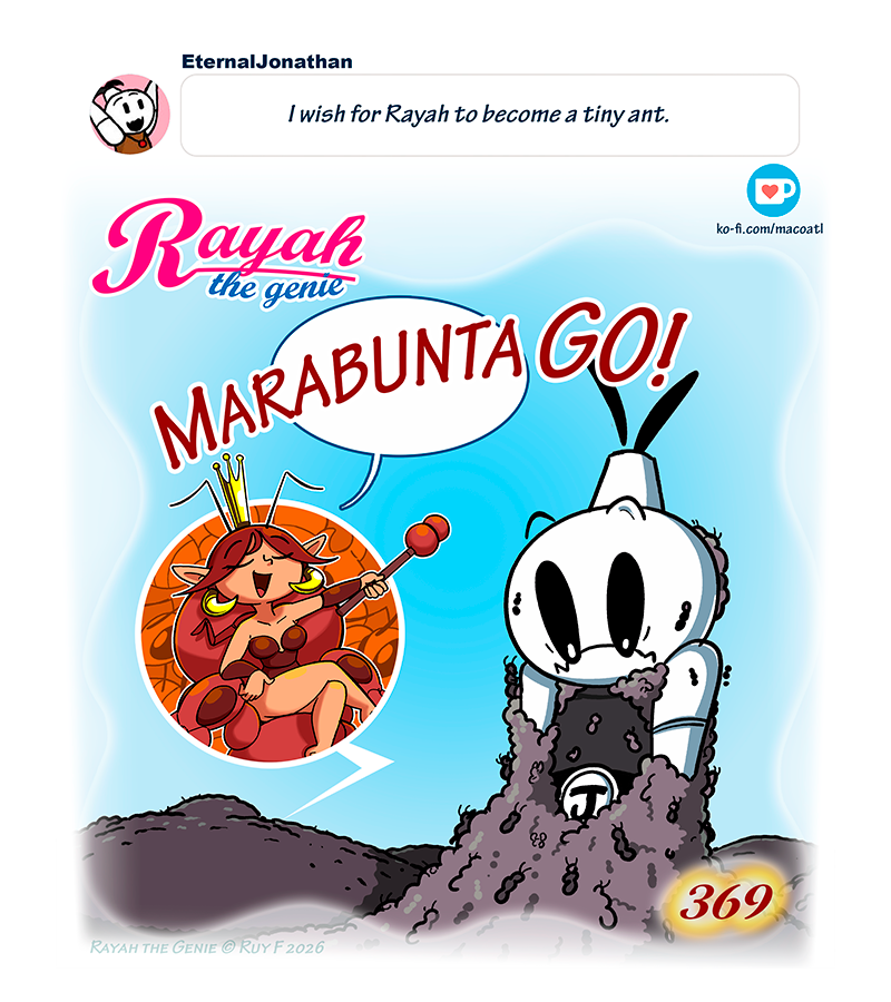 Rayah the Genie - Episode 434, Page 1: Marabunta