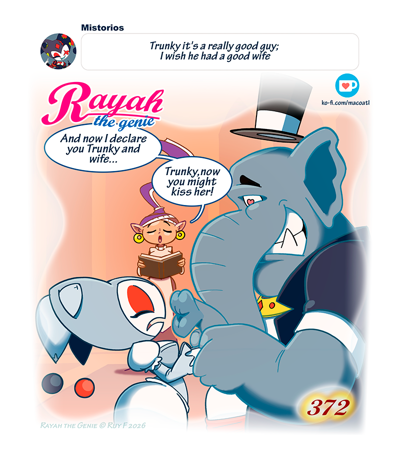 Rayah the Genie - Episode 437, Page 1: Rayah_372_WEB