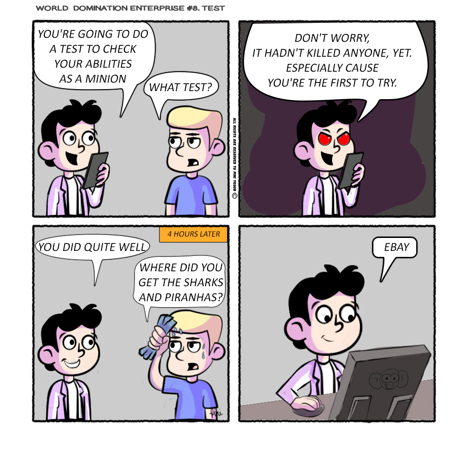 WDE - WORLD DOMINATION ENTERPRISE  - Episode 8, Page 1: 8