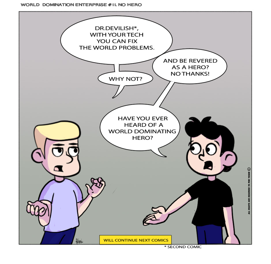 WDE - WORLD DOMINATION ENTERPRISE  - Episode 11, Page 1: 11