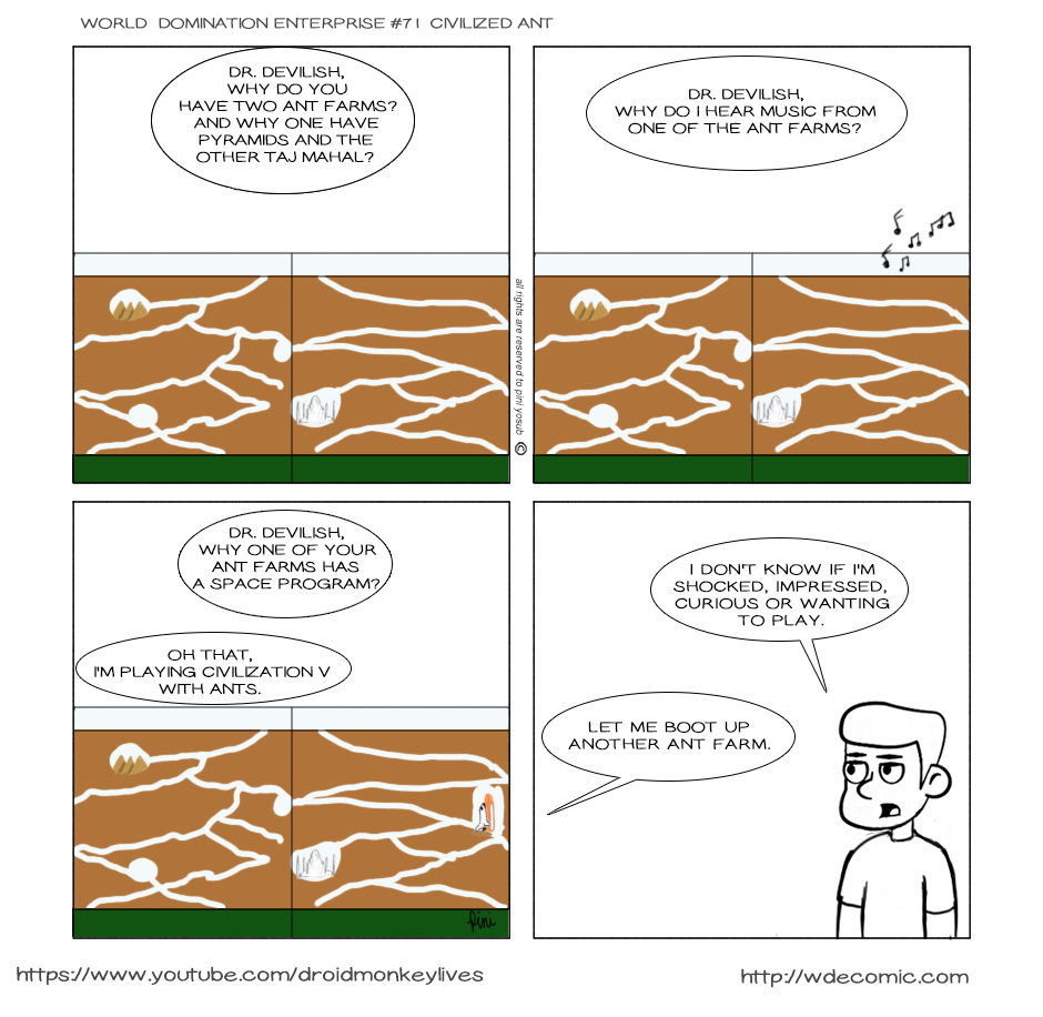 WDE - WORLD DOMINATION ENTERPRISE  - Episode 71, Page 1: 71