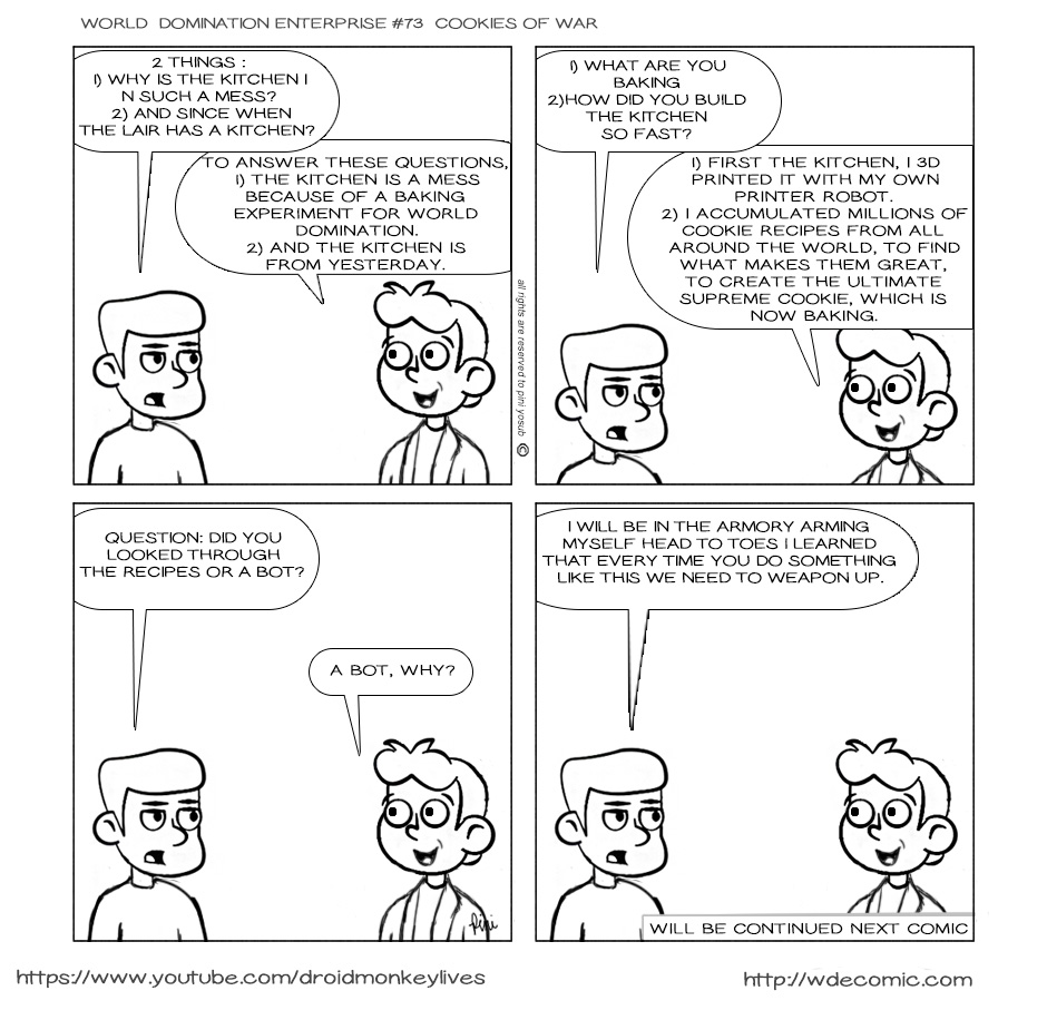 WDE - WORLD DOMINATION ENTERPRISE  - Episode 73, Page 1: 73