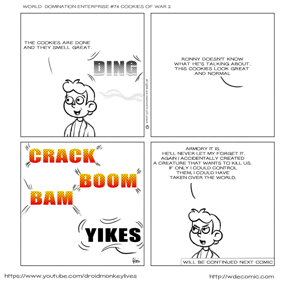 WDE - WORLD DOMINATION ENTERPRISE  - Episode 74, Page 1: 74