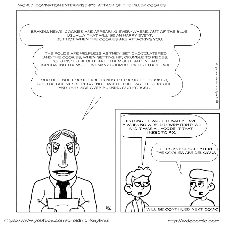 WDE - WORLD DOMINATION ENTERPRISE  - Episode 75, Page 1: 75