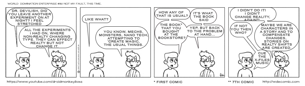 WDE - WORLD DOMINATION ENTERPRISE  - Episode 80, Page 1: 80