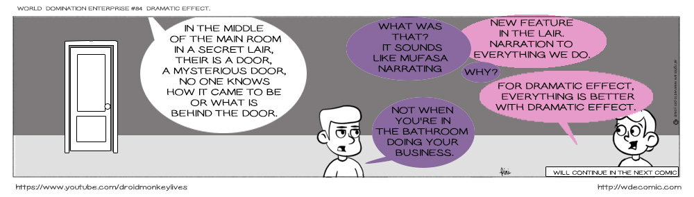 WDE - WORLD DOMINATION ENTERPRISE  - Episode 84, Page 1: 84
