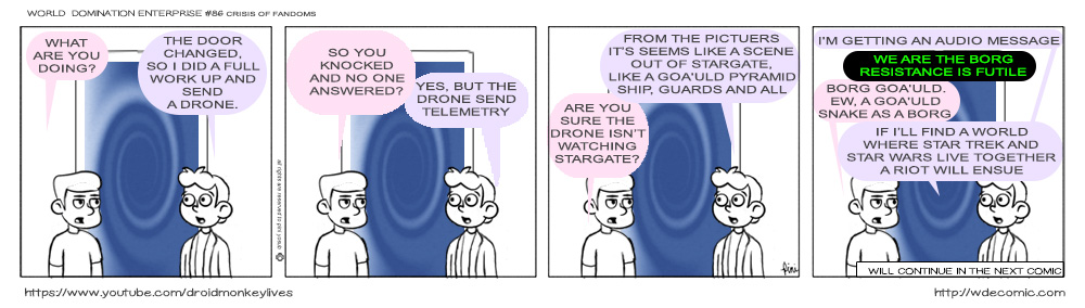 WDE - WORLD DOMINATION ENTERPRISE  - Episode 86, Page 1: 86