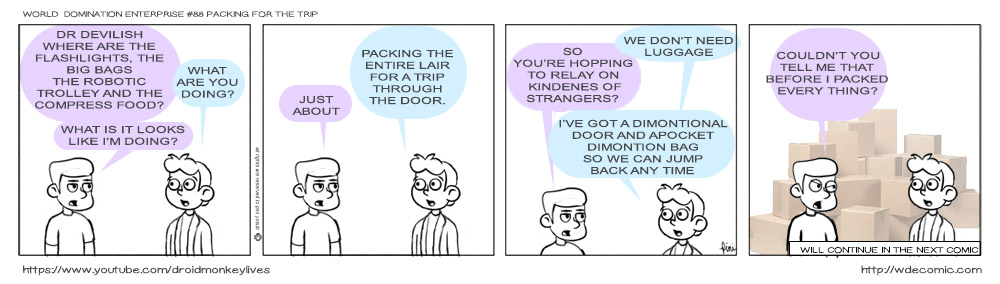 WDE - WORLD DOMINATION ENTERPRISE  - Episode 88, Page 1: 88