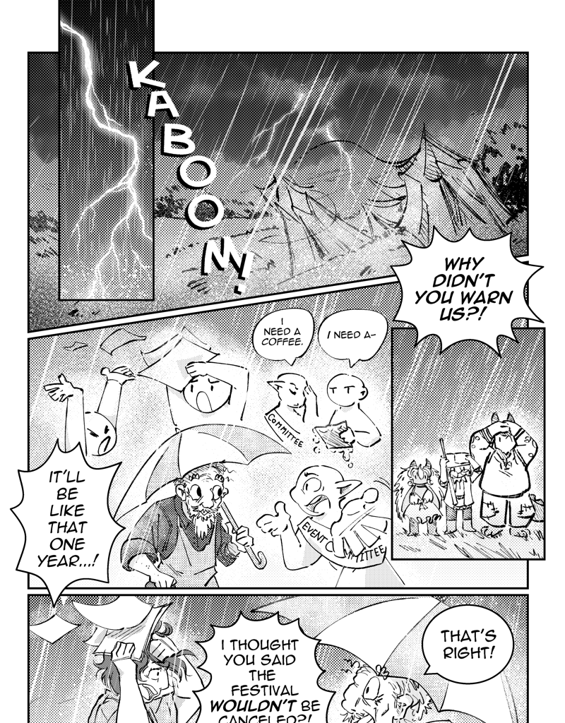 Seb & Spice - Episode 85, Page 1: Foul Weather Friends 1