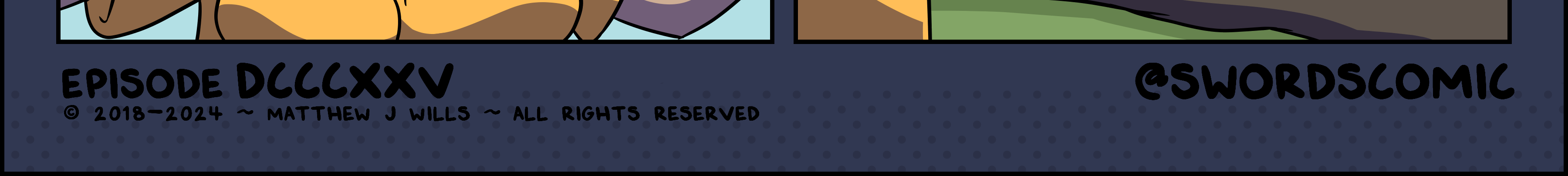 SWORDS - Episode 828, Page 1: 825 ~ Knife To Meet You