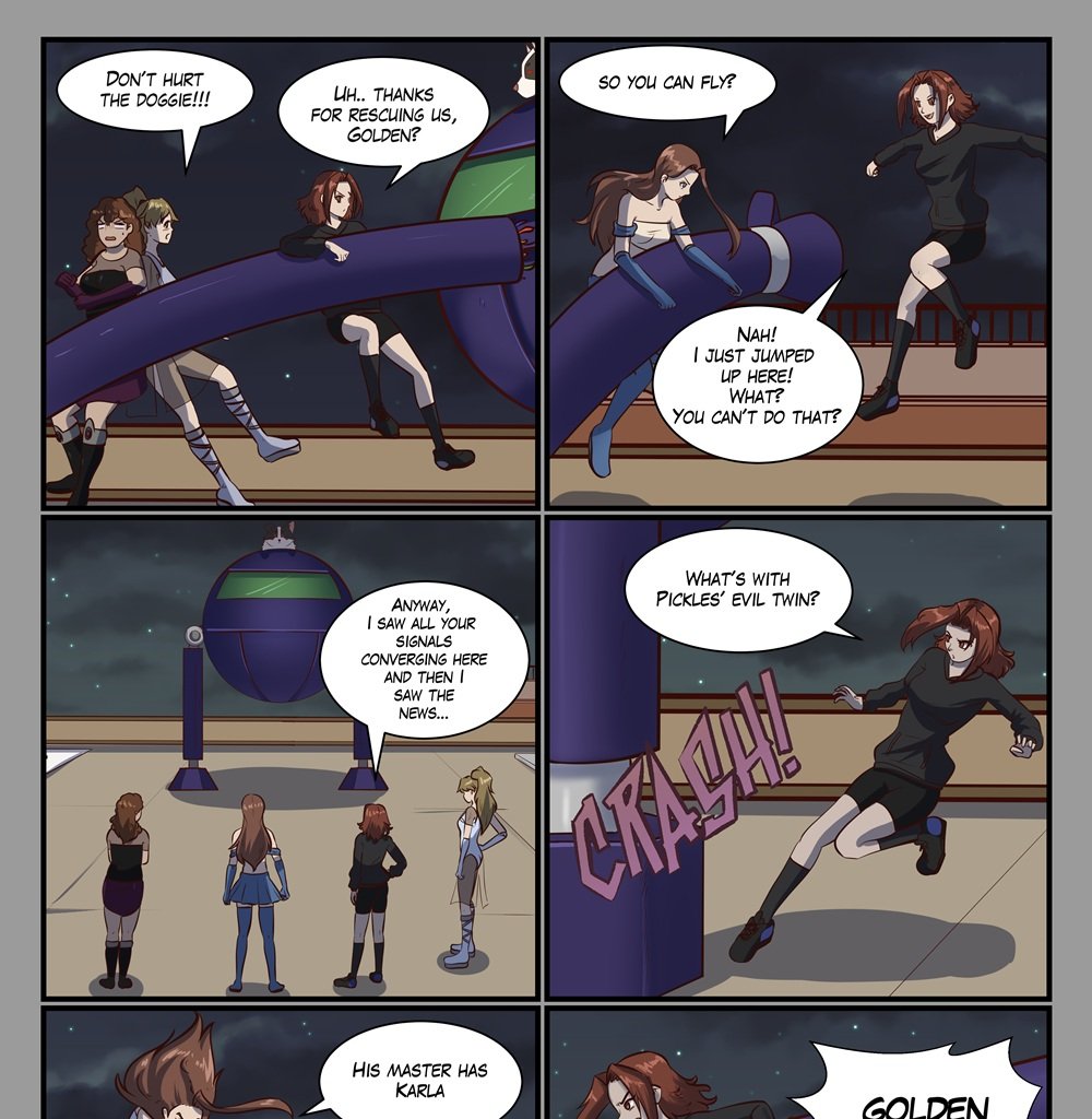 M9 Girls! - Episode 116, Page 8: Chapter 11. Catch and Release
