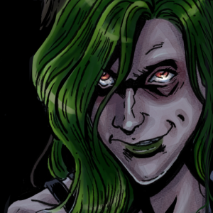 Creepy Seaweed Hair Dream Lady