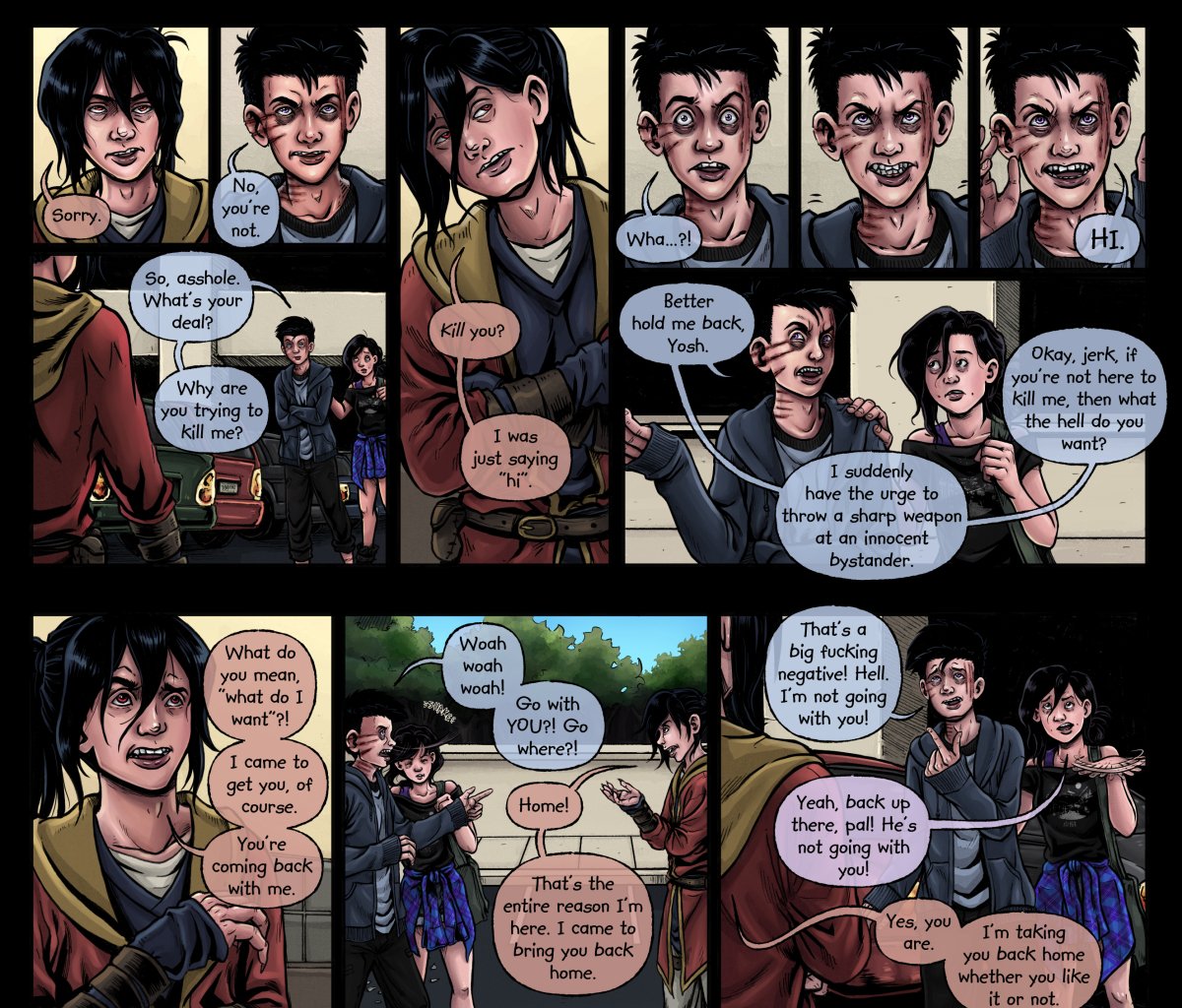 Nocturne 21 - Episode 167, Page 1: Page 157