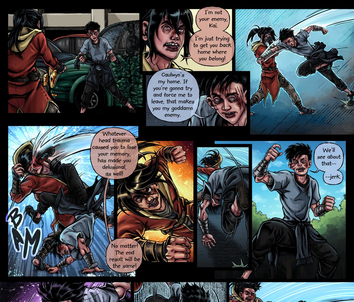 Nocturne 21 - Episode 176, Page 1: Page 166