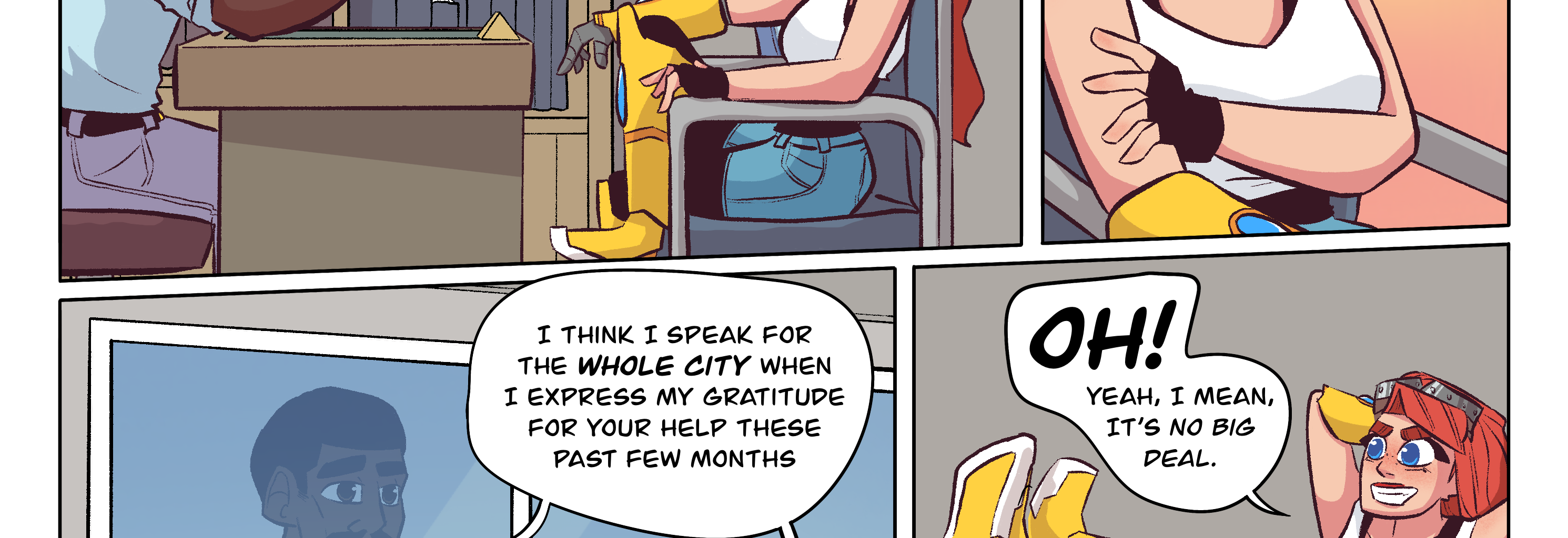 Rocket Fist - Episode 58, Page 1: Chapter 2: Page 57