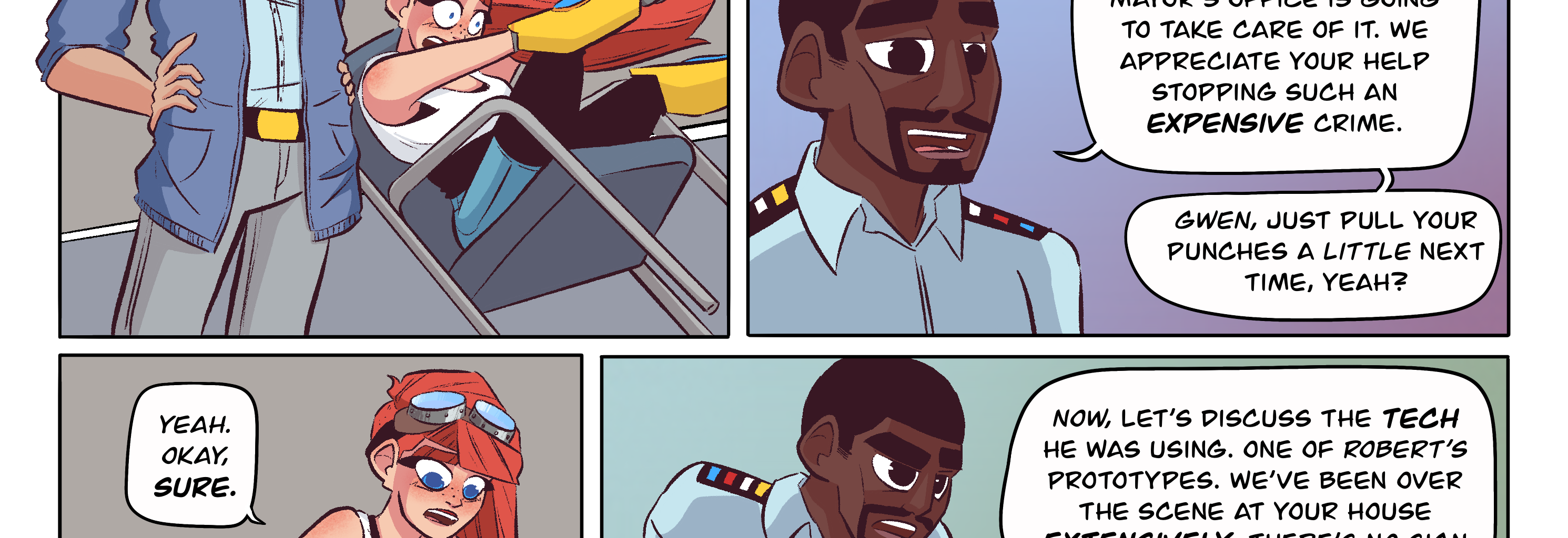 Rocket Fist - Episode 59, Page 1: Chapter 2: Page 58