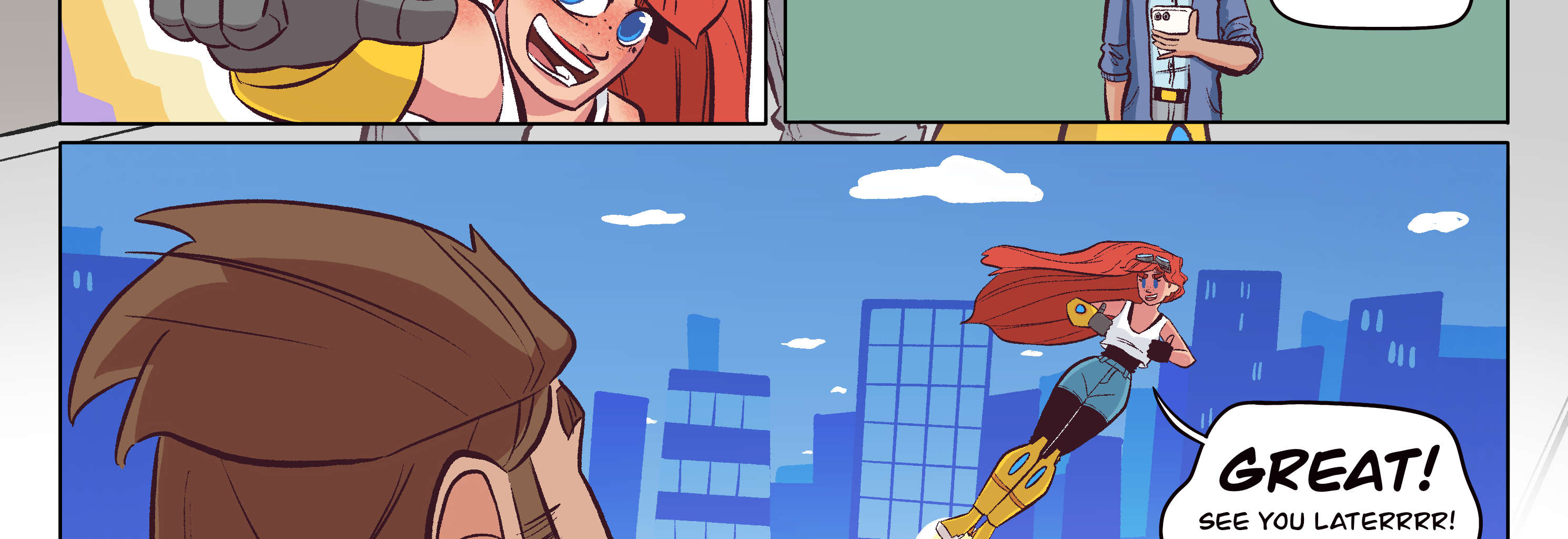 Rocket Fist - Episode 61, Page 1: Chapter 2: Page 60