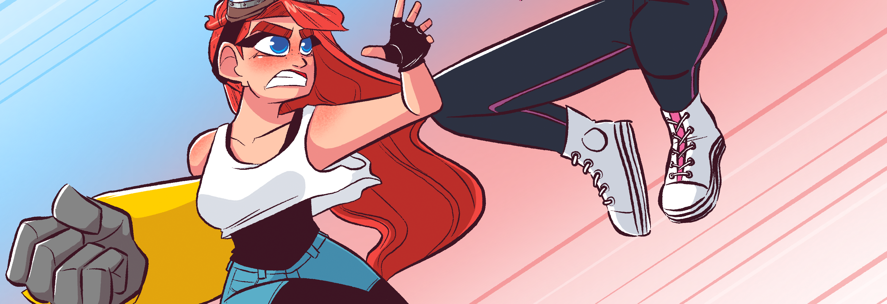 Rocket Fist - Episode 77, Page 1: Rocket Fist Chapter 3 Cover