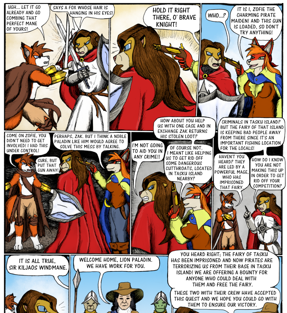 Karamador - Episode 26, Page 1: Fairy of Tasku Page 3