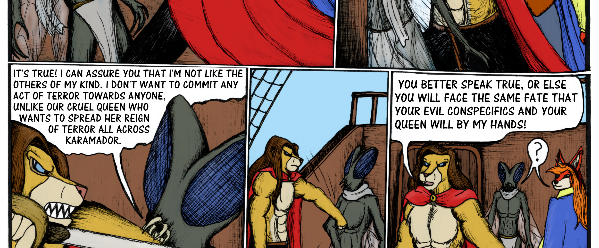 Karamador - Episode 90, Page 1: Iku-Turso Awakens Page 8
