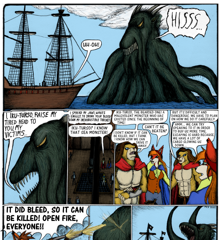 Karamador - Episode 98, Page 1: Iku-Turso Awakens Page 16