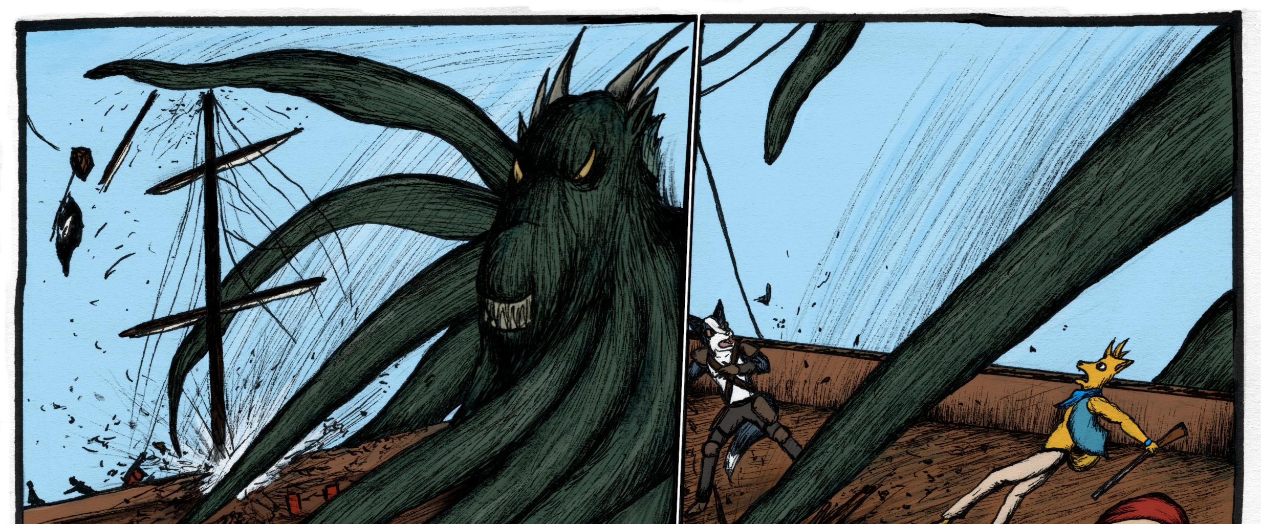 Karamador - Episode 99, Page 1: Iku-Turso Awakens Page 17