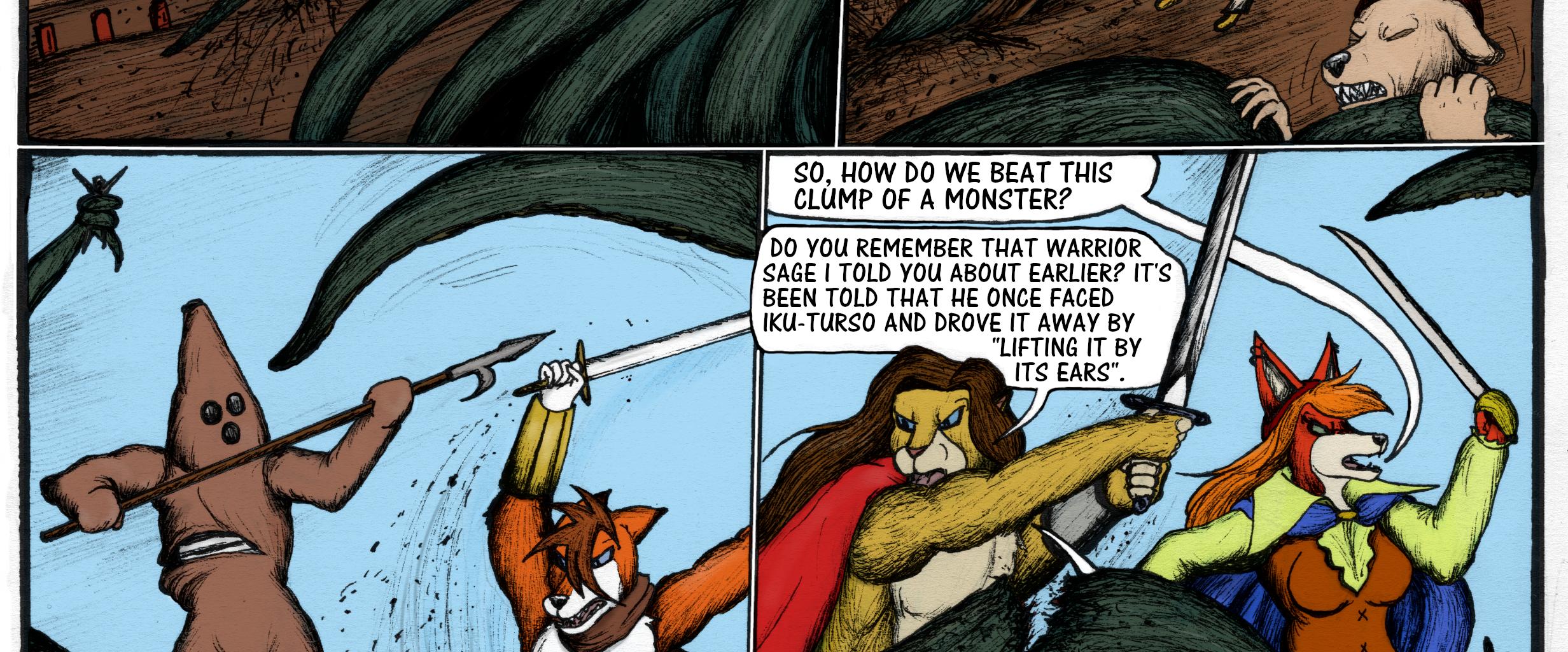 Karamador - Episode 99, Page 1: Iku-Turso Awakens Page 17