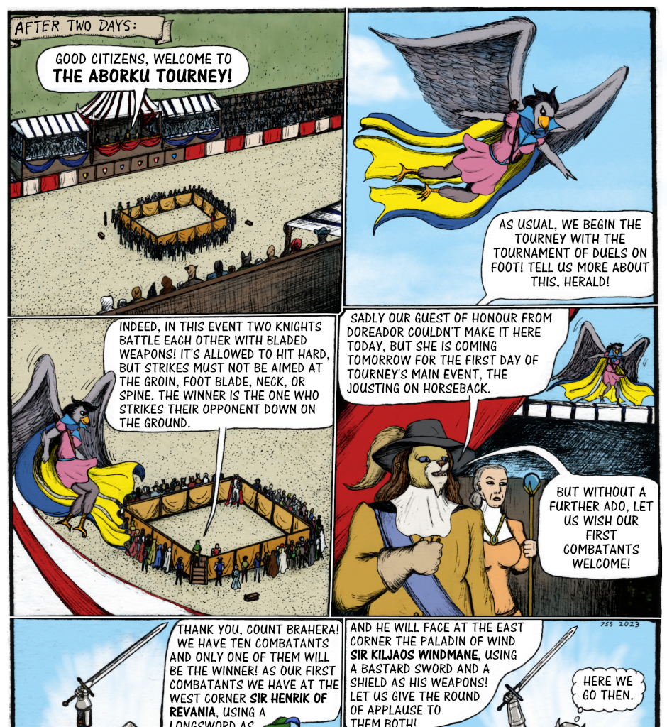 Karamador - Episode 181, Page 1: Tourney in Aborku, Part 1 Page 38