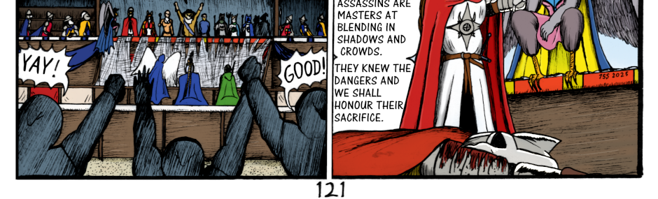 Karamador - Episode 264, Page 1: Tourney in Aborku, Page 121