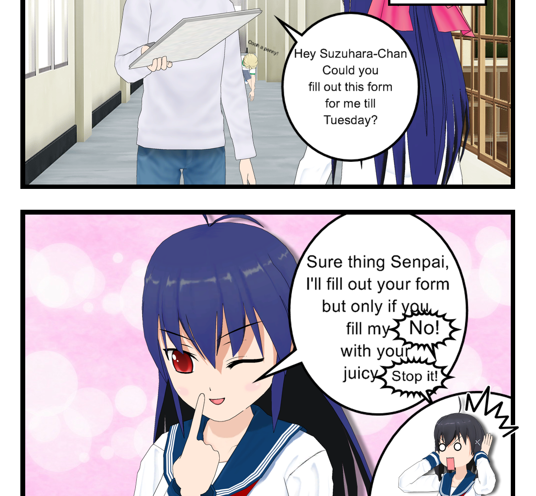 Neguri Senpai - Episode 37, Page 1: #037 Neguri-Senpai!! You can't say that!