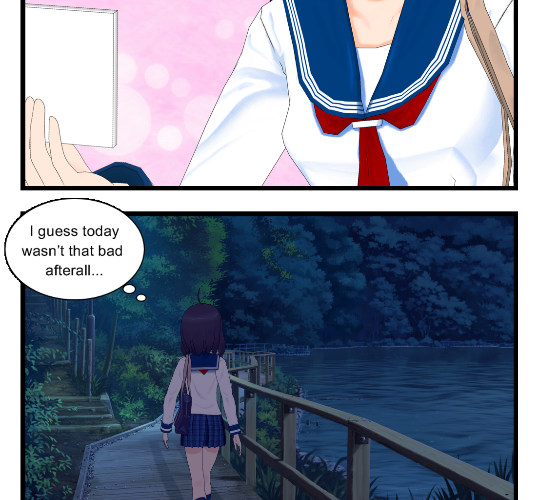 Neguri Senpai - Episode 58, Page 1: #058 Neguri-Senpai!! It was a good day after all!