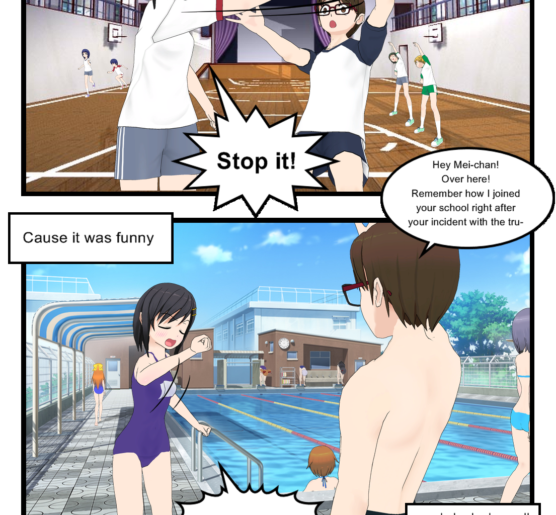 Neguri Senpai - Episode 79, Page 1: #077 Neguri-Senpai!! Teasing Master Tomoki-kun!