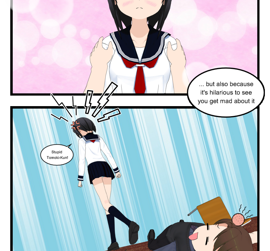 Neguri Senpai - Episode 80, Page 1: #078 Neguri-Senpai!! Honesty!