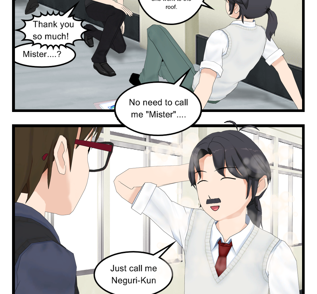Neguri Senpai - Episode 83, Page 1: #081 Neguri-Senpai!! A helping hand from someone familiar!