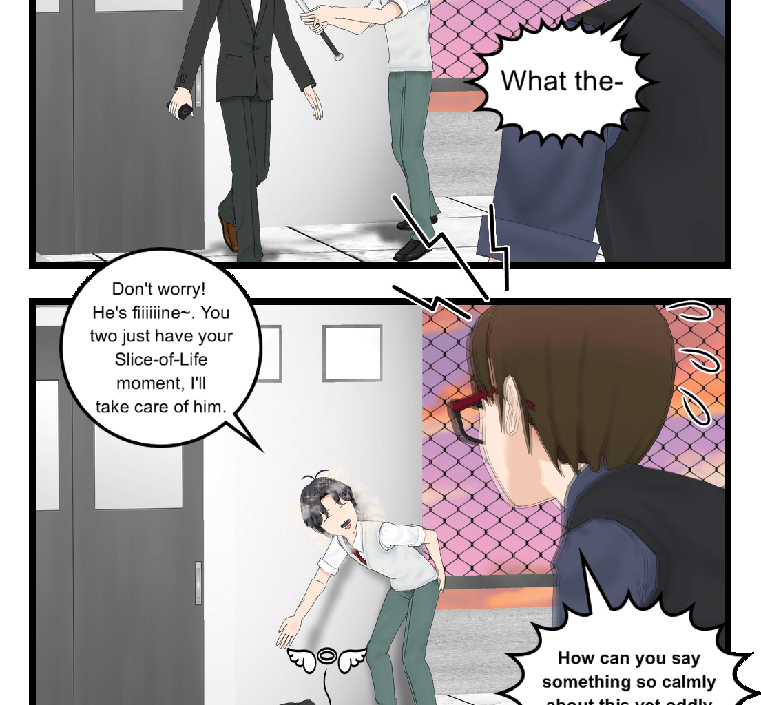 Neguri Senpai - Episode 84, Page 1: #082 Neguri-Senpai!! An odd way of helping!