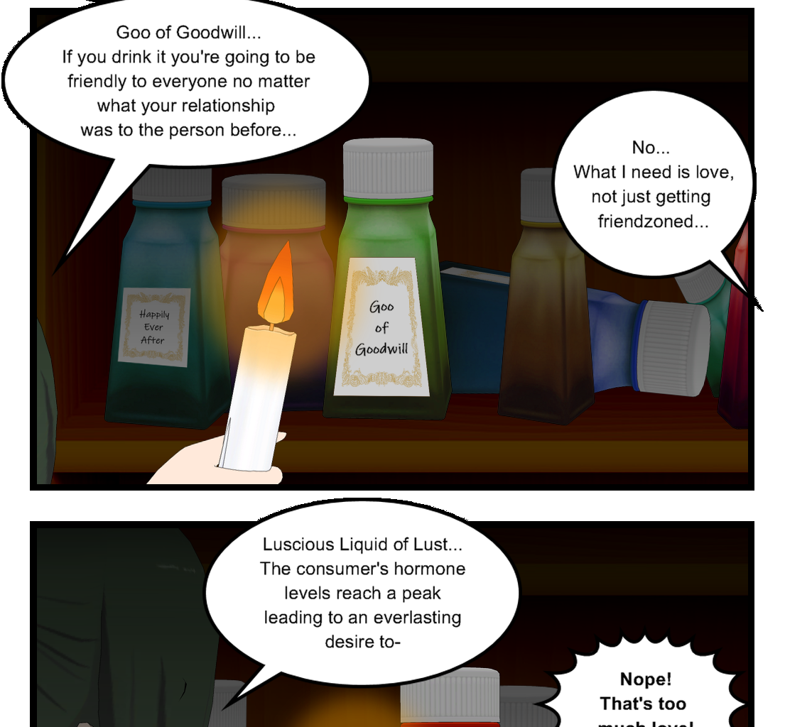 Neguri Senpai - Episode 97, Page 1: #094 Neguri-Senpai!! There's potion for everything!