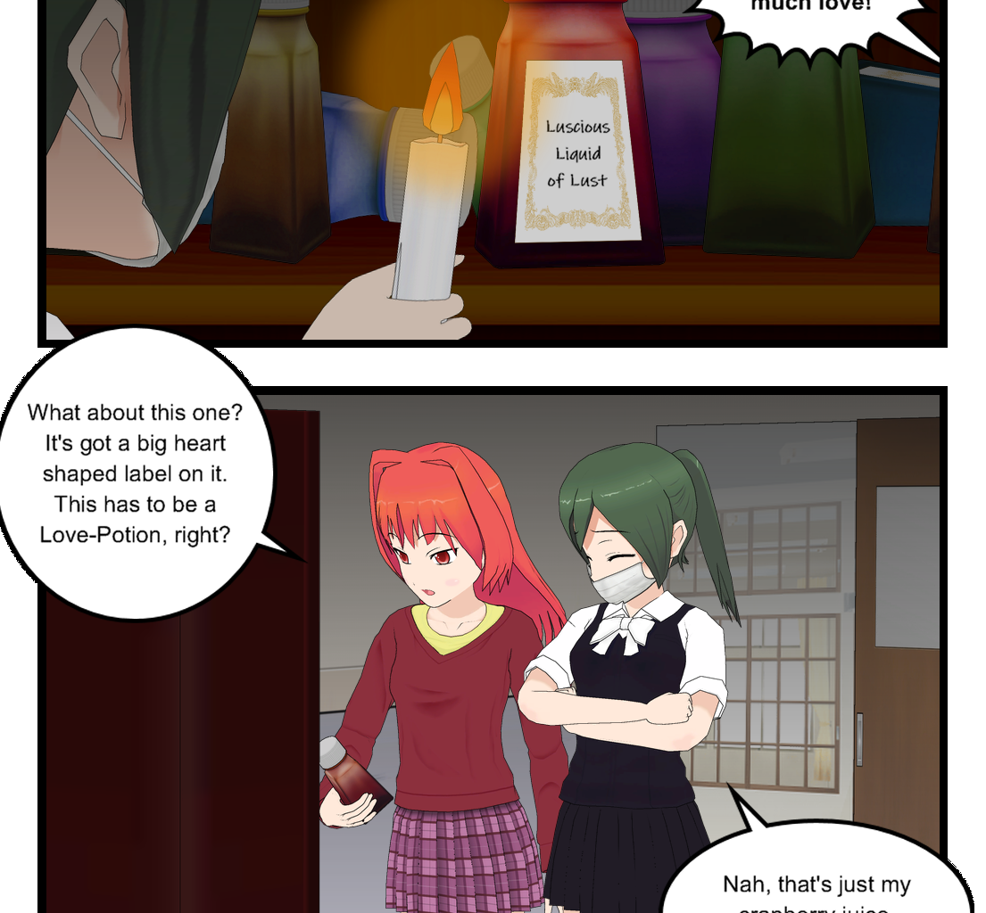 Neguri Senpai - Episode 97, Page 1: #094 Neguri-Senpai!! There's potion for everything!