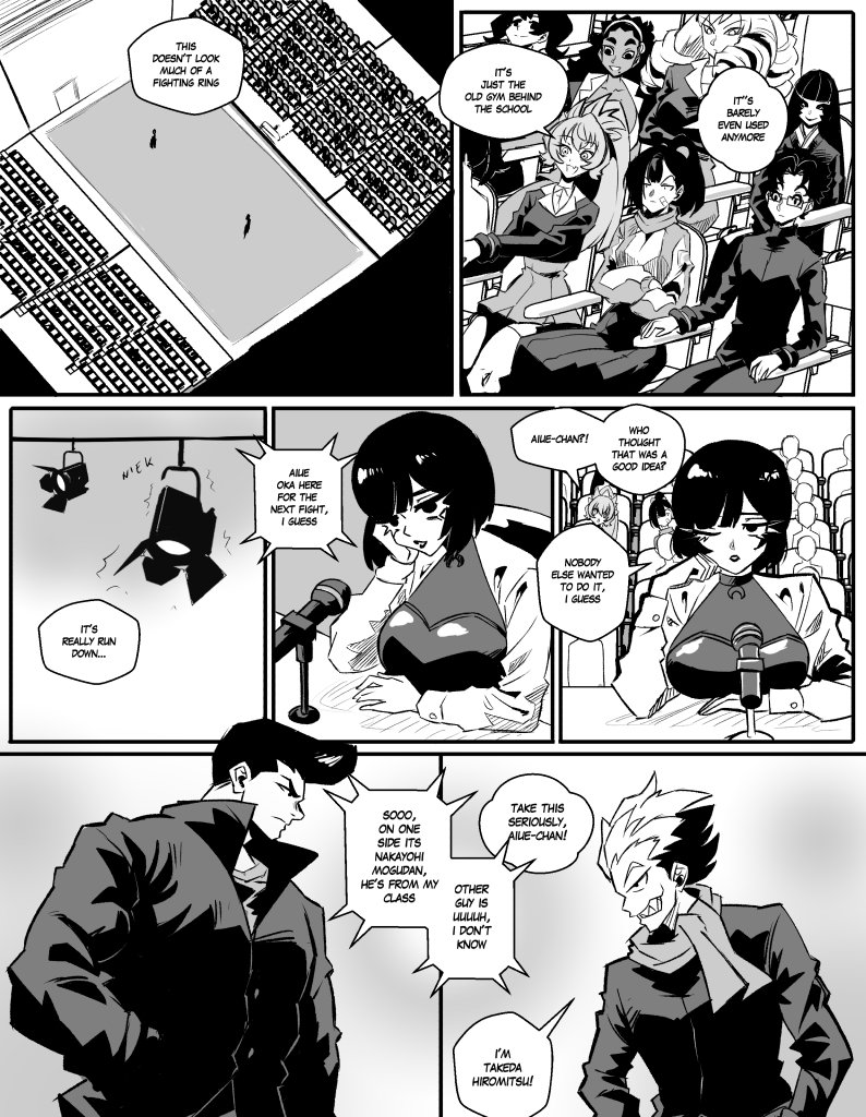 Sukeban and senpai - Episode 182, Page 1: Sukeban and senpai 182
