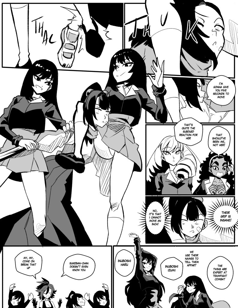 Sukeban and senpai - Episode 196, Page 1: Sukeban and senpai 196