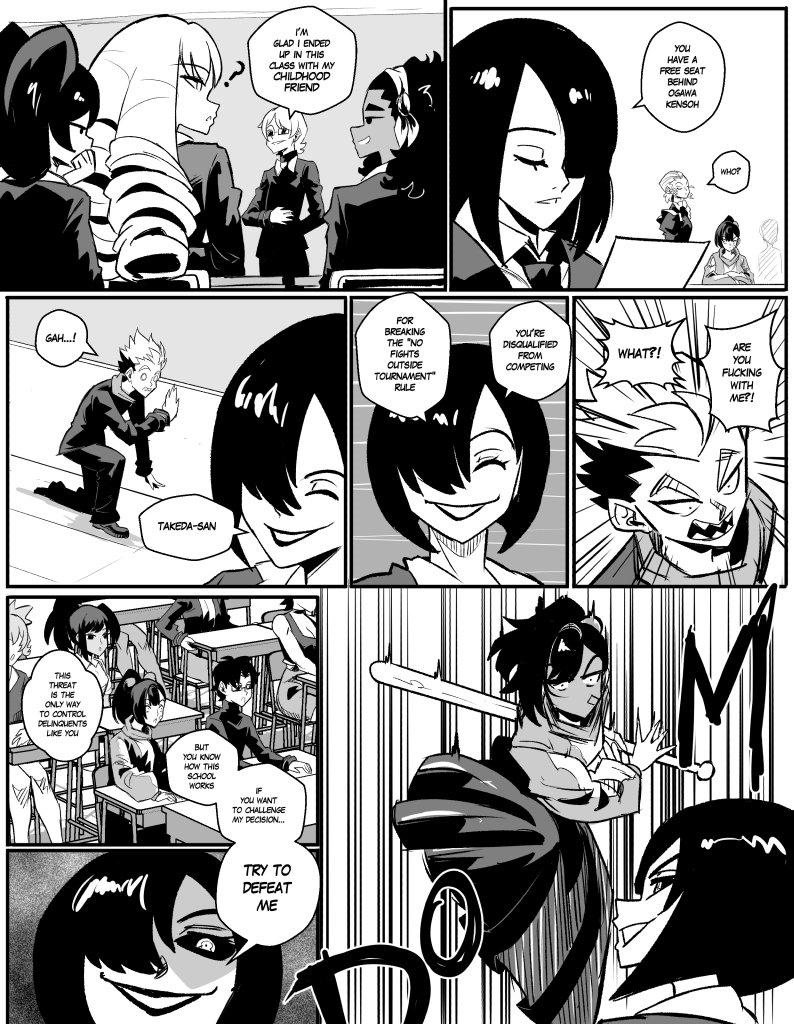 Sukeban and senpai - Episode 201, Page 1: Sukeban and senpai 201