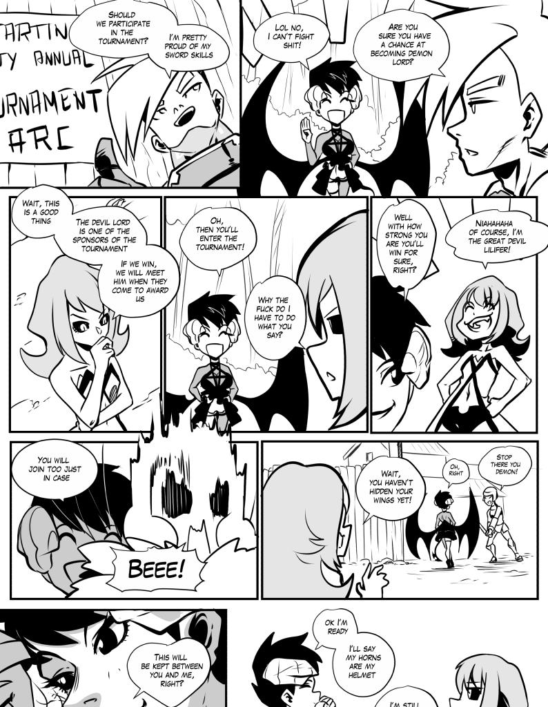 The Succubus is a shonen protagonist - Episode 9, Page 1: 8