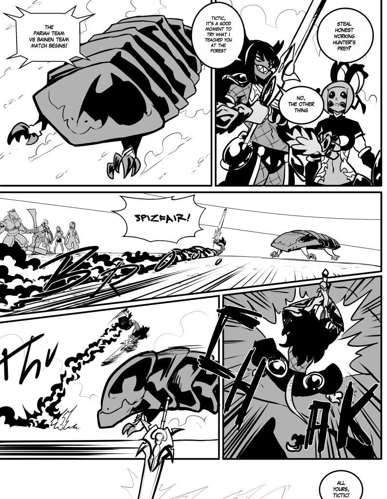 Monster girls on tour - Episode 825, Page 1: Blitzkrieg