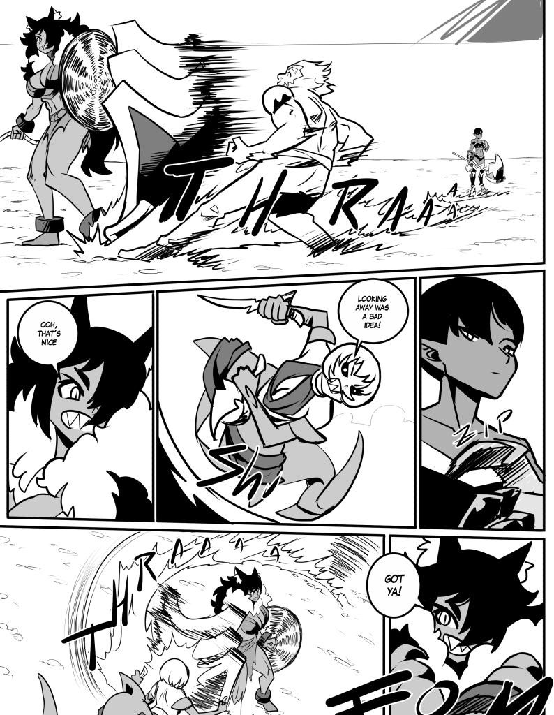 Monster girls on tour - Episode 839, Page 1: Mobile fortress