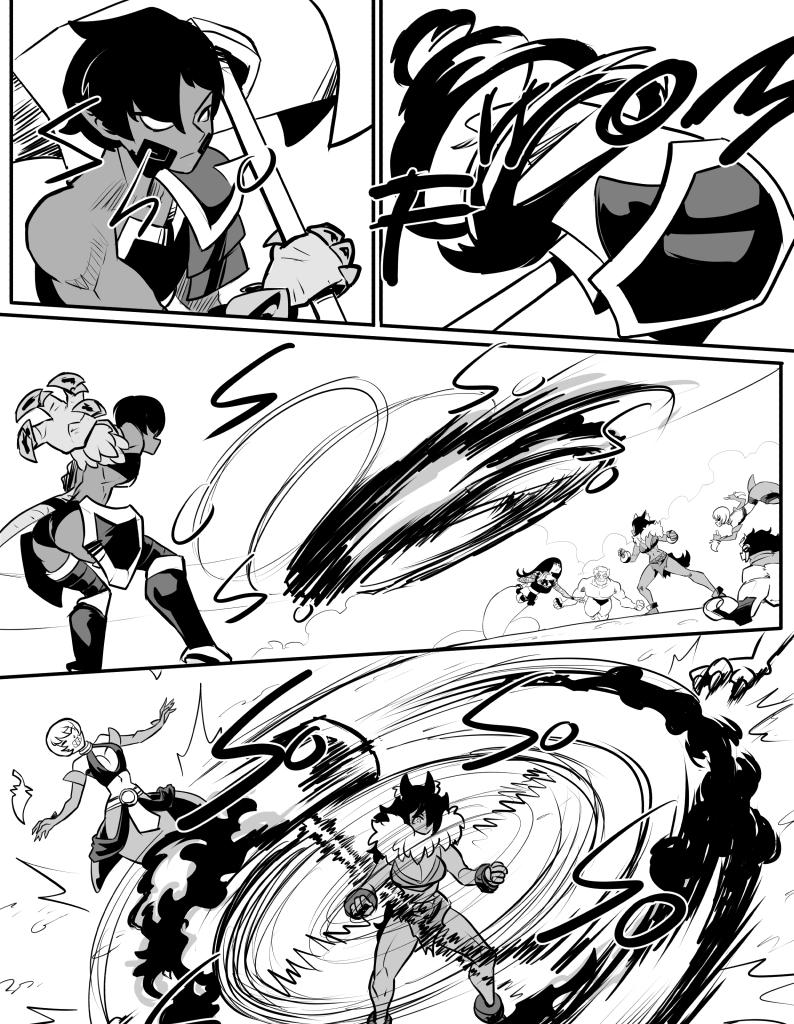 Monster girls on tour - Episode 844, Page 1: Round round merry go round